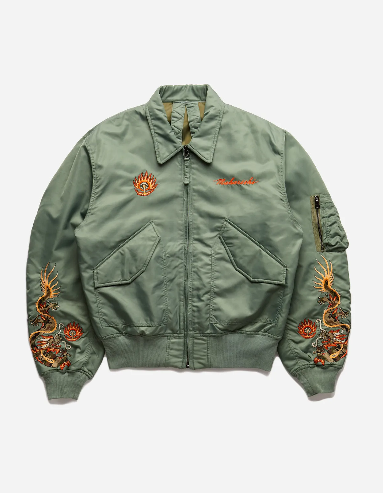 5059 Dragon CWU-45 Flight Jacket Sage