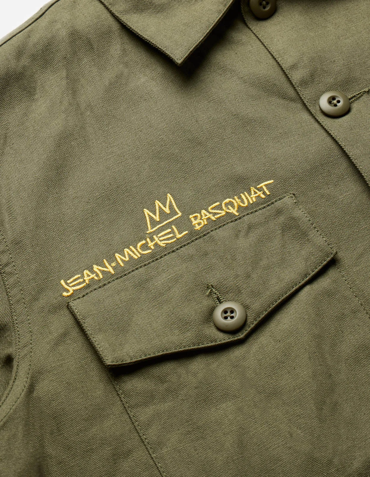 5124 Pez Dispenser Mil Shirt · Maharishi x Jean-Michel Basquiat Olive