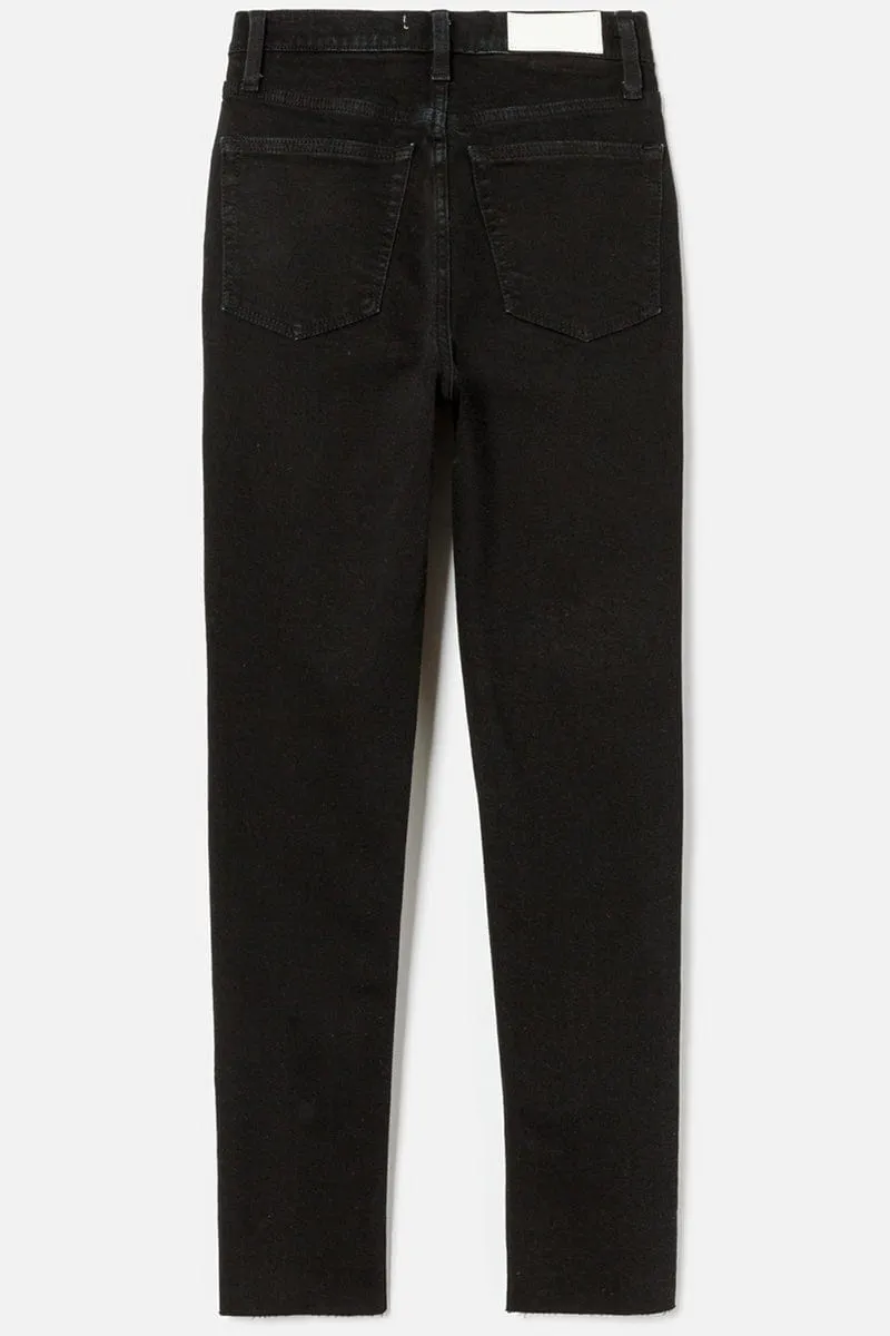 90s Ultra High Rise Skinny Jean - Noir