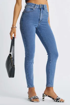 A High Skinny Ankle Basher Petite Jean LA Blues