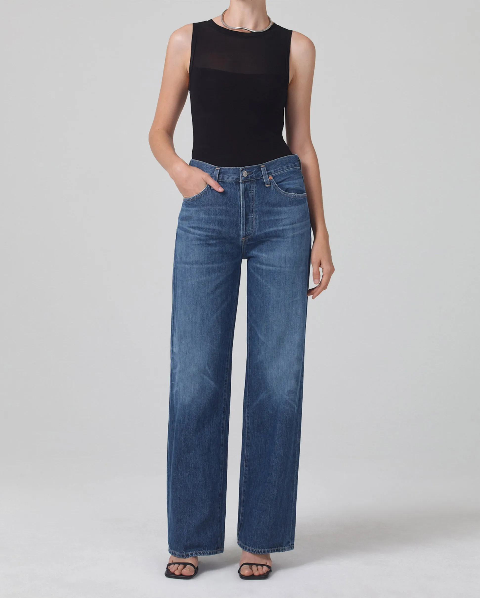 ANNINA TROUSER JEAN / BLUE ROSE