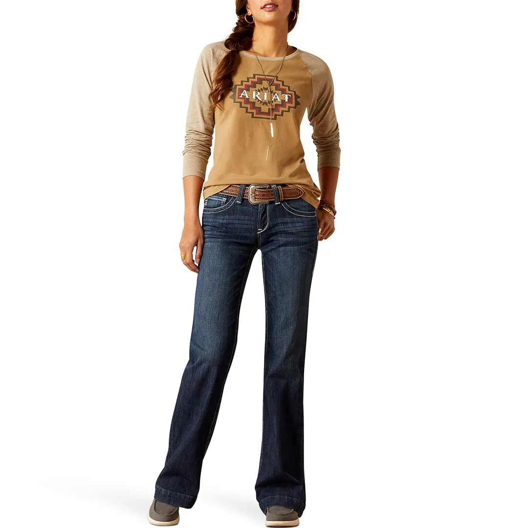 Ariat Women's Mid Rise Camila Trouser Jeans