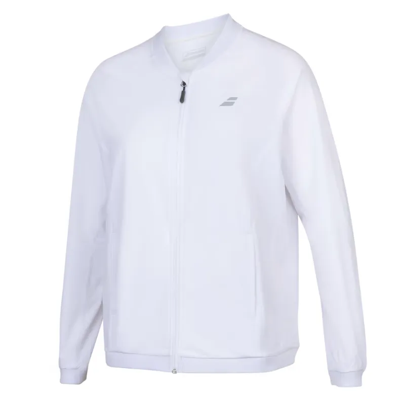 Babolat Play Women's Jacket - White/White Blemished