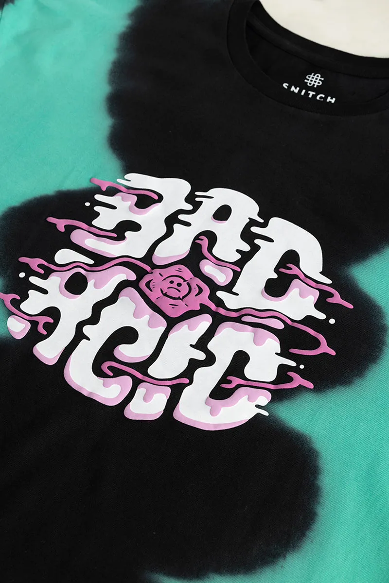 Bad Acid Black Oversized T-Shirt