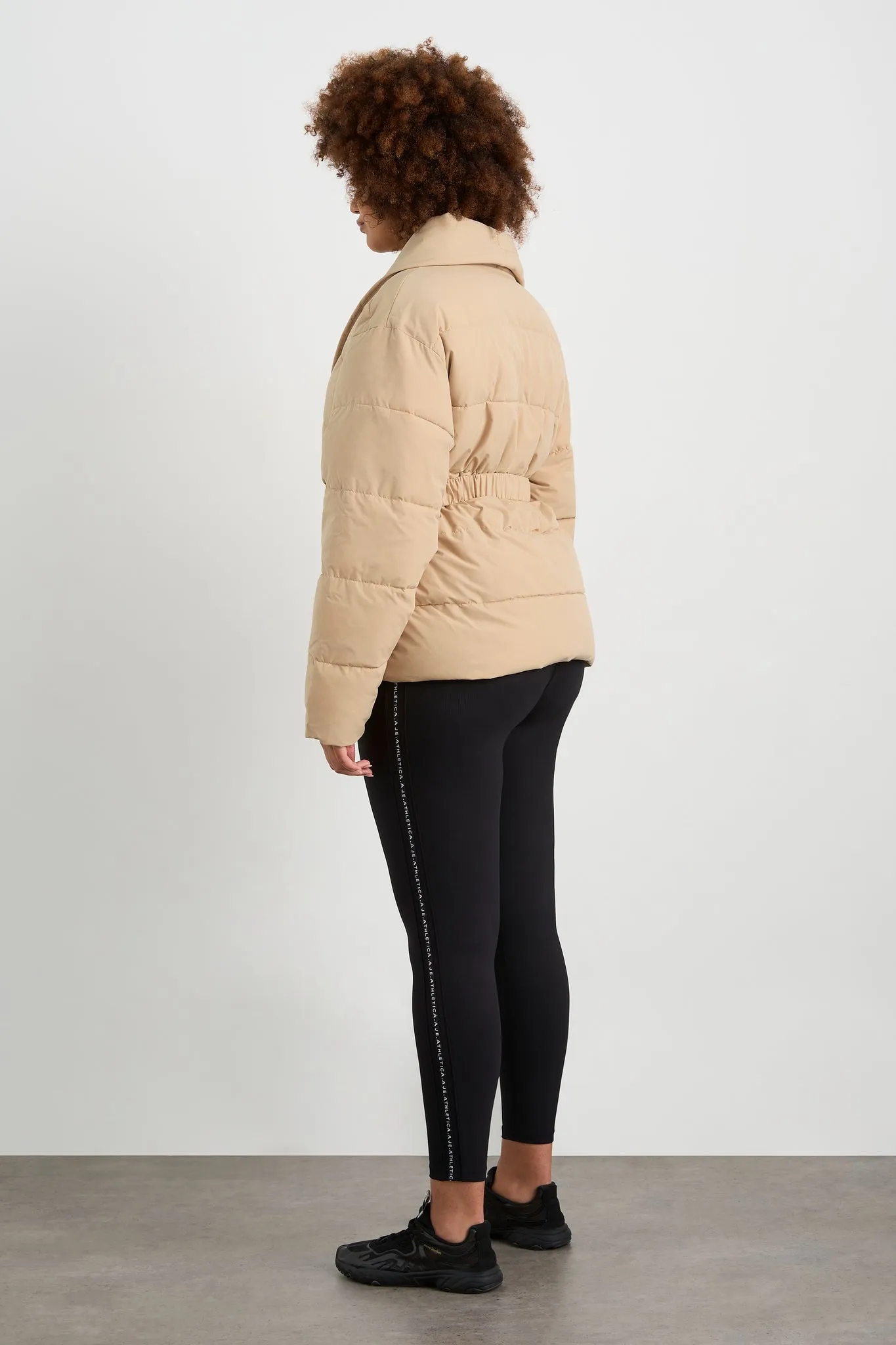 Belted Wrap Puffer Jacket 768