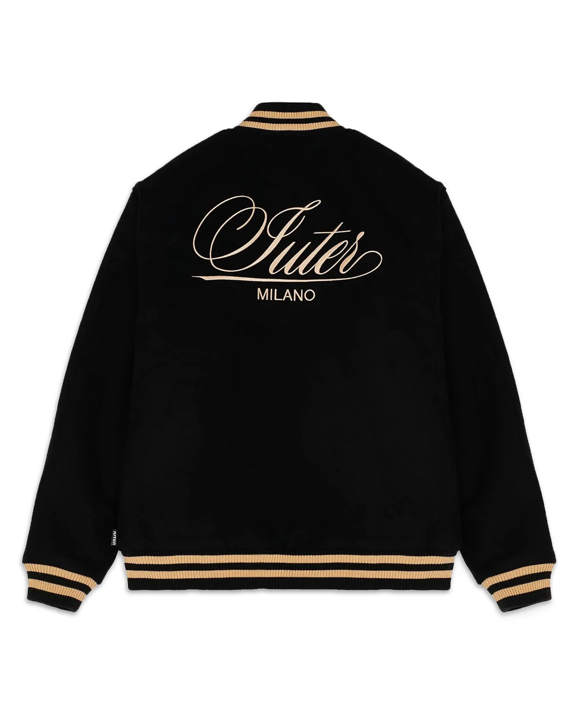 Bomber Iuter XX Anniversary Varsity Jacket Nero