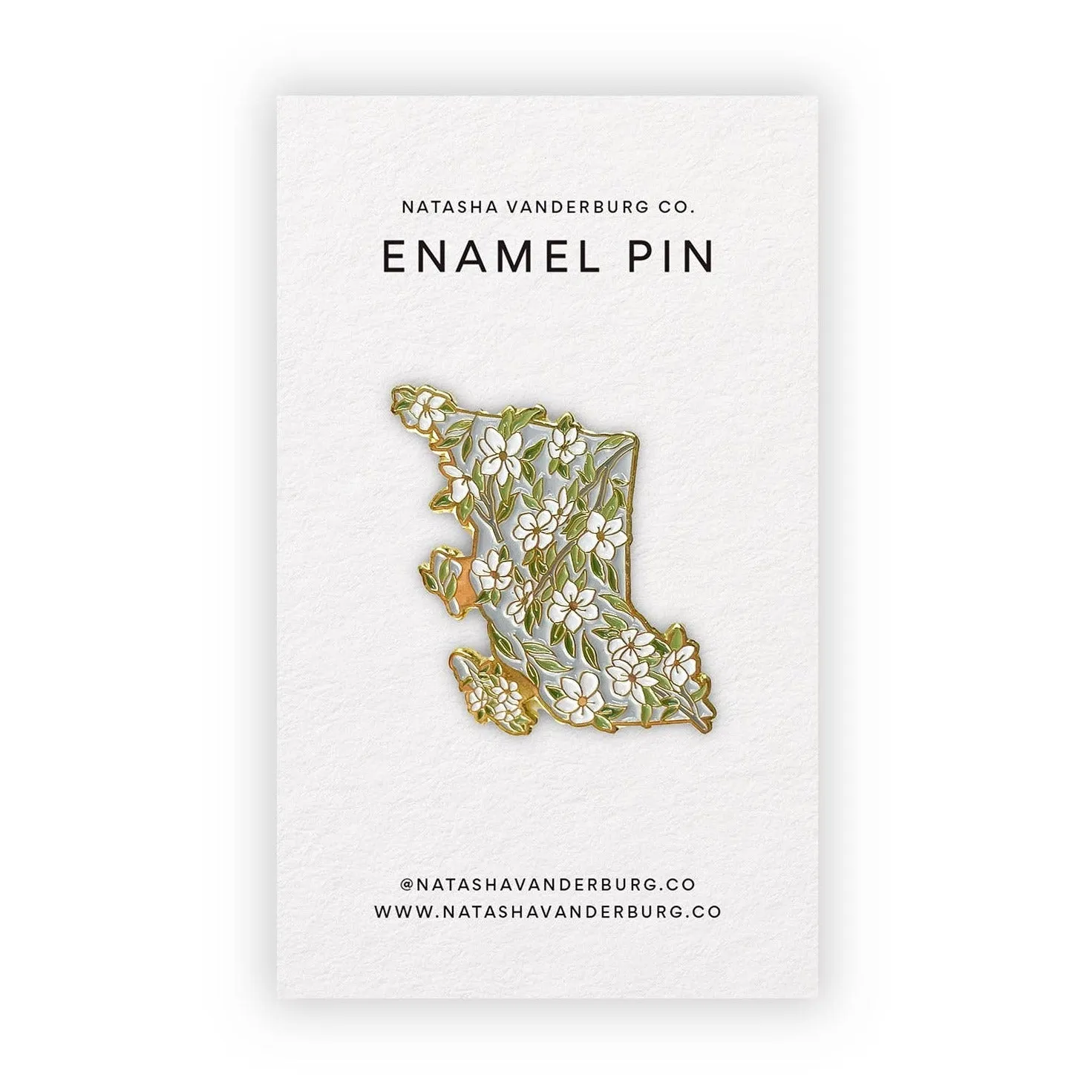 British Columbia Dogwood | Enamel Pin