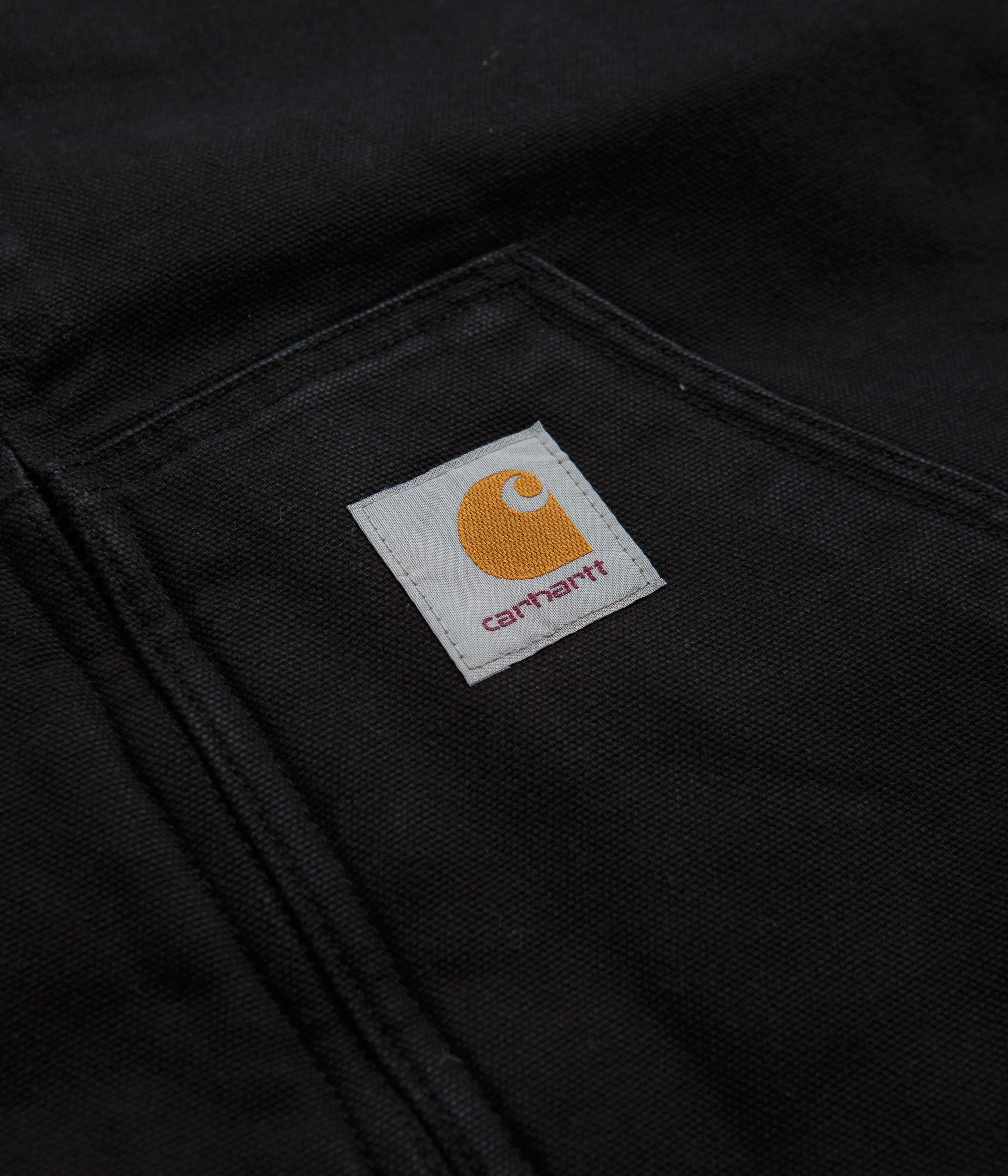 Carhartt Active Jacket - Black Heavy Stone Wash