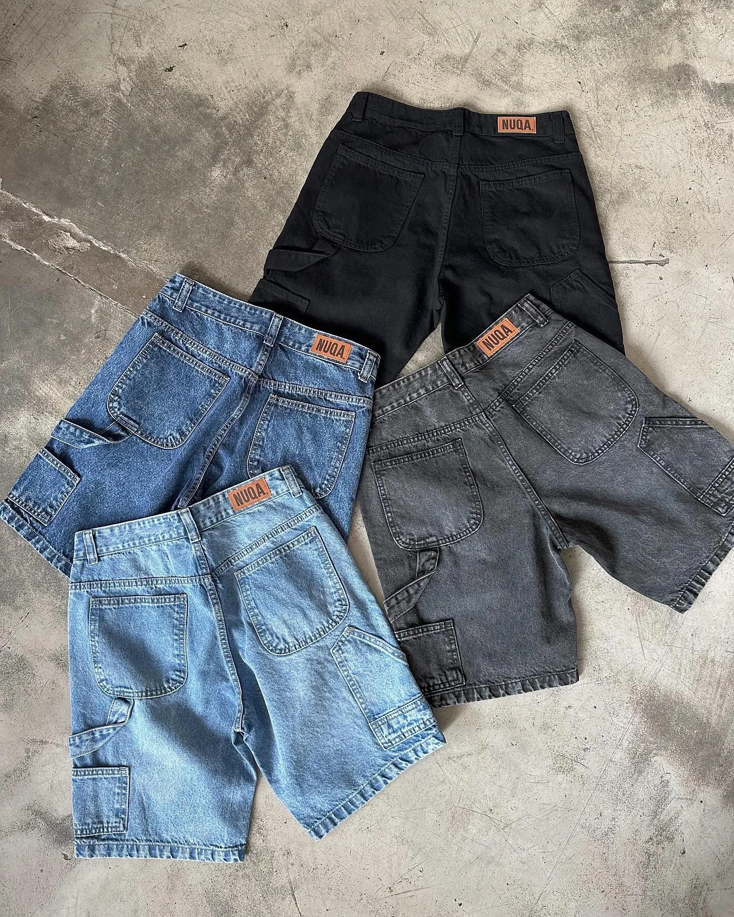 Carpenter Denim Short - Azul