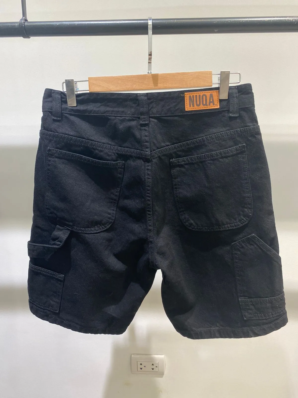 Carpenter Denim Short - Negro