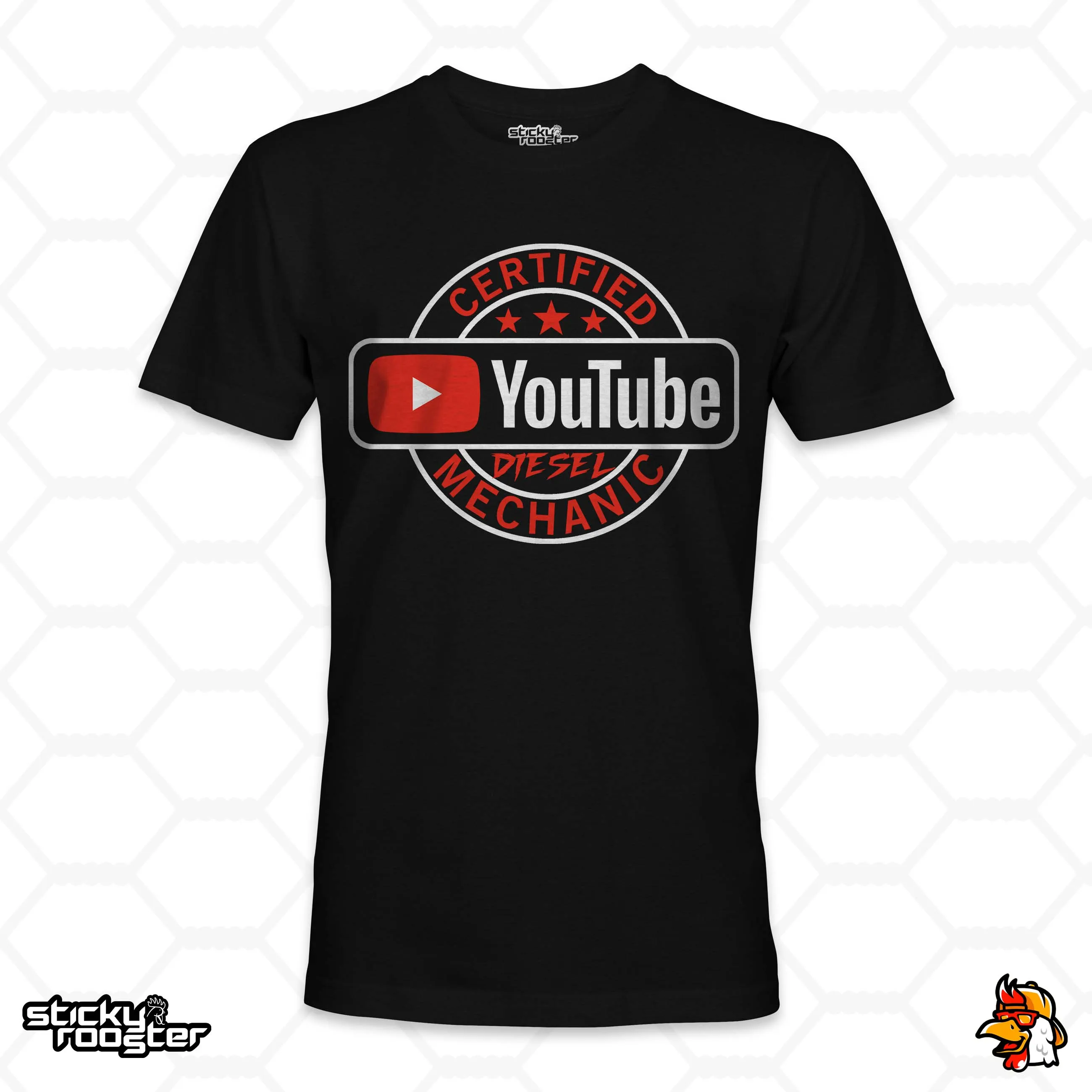 Certified YouTube DIESEL Mechanic shirt