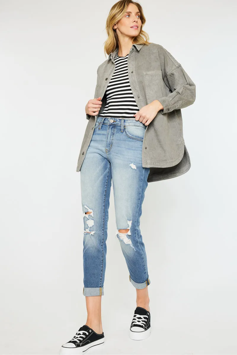 Claire Oversized Shirt Jacket