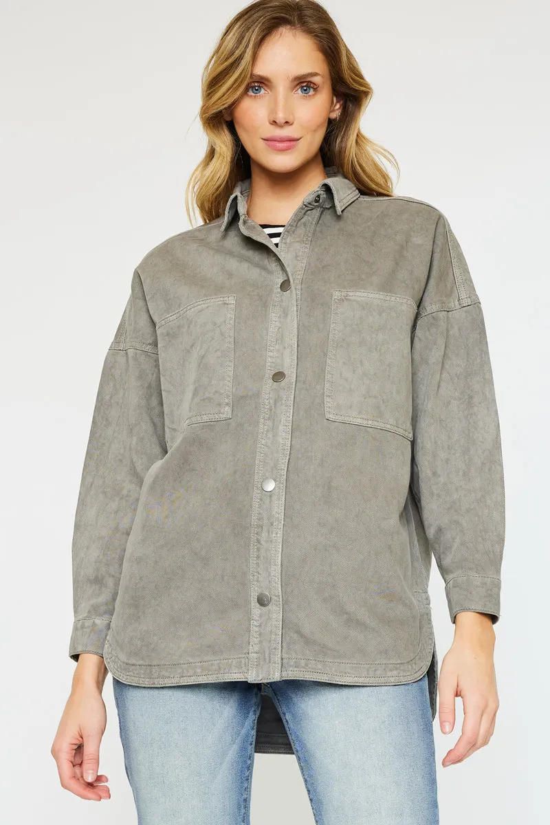 Claire Oversized Shirt Jacket