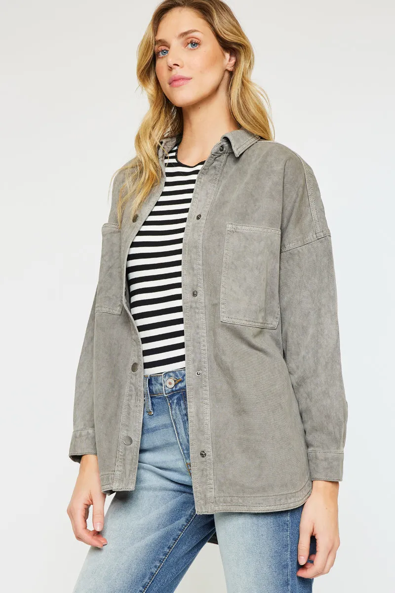 Claire Oversized Shirt Jacket