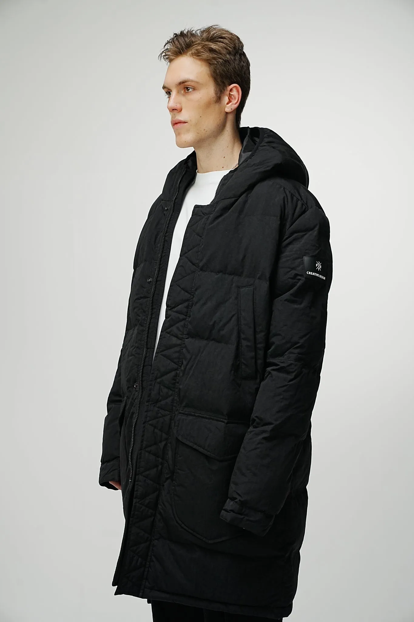 Core Puffer Long Winter Jacket