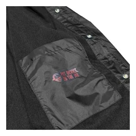 Dickies Men's Skateboarding Coaches Jacket Black