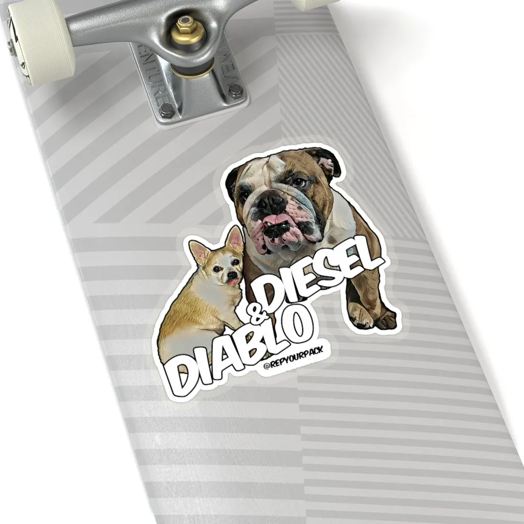 Diesel & Diablo Stickers