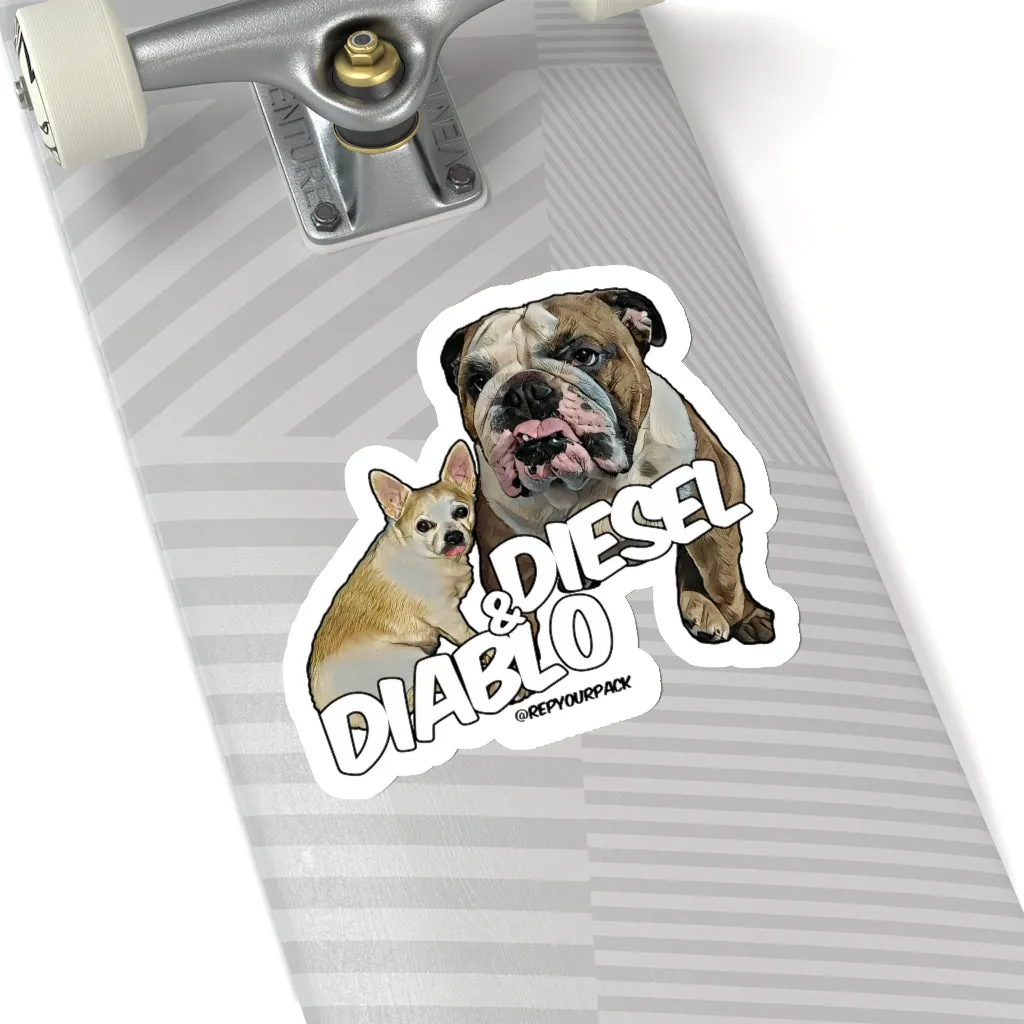 Diesel & Diablo Stickers