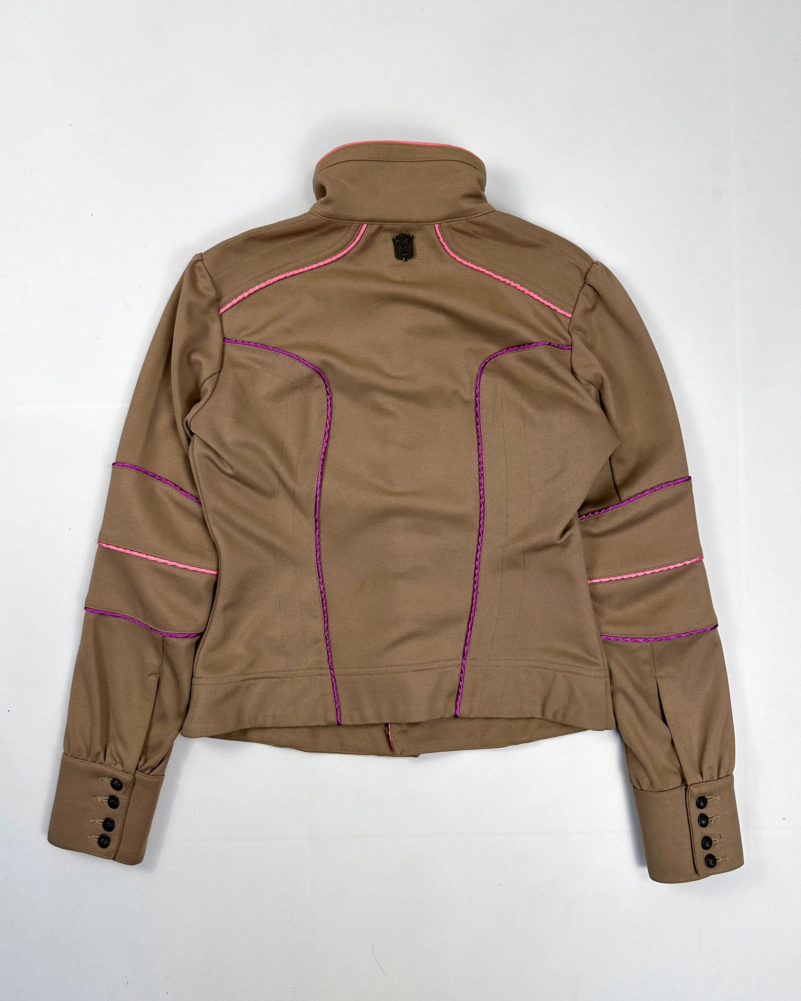 Diesel Multicolor Stripes Straight Jacket 2000's