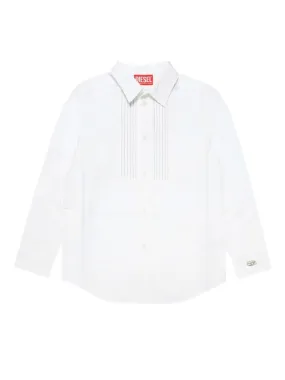 Diesel Shirt Logo White