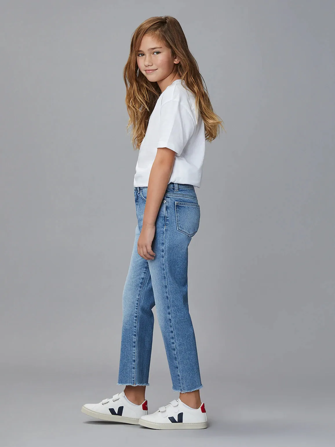 DL Emie Straight Hi Rise Stretch Jeans