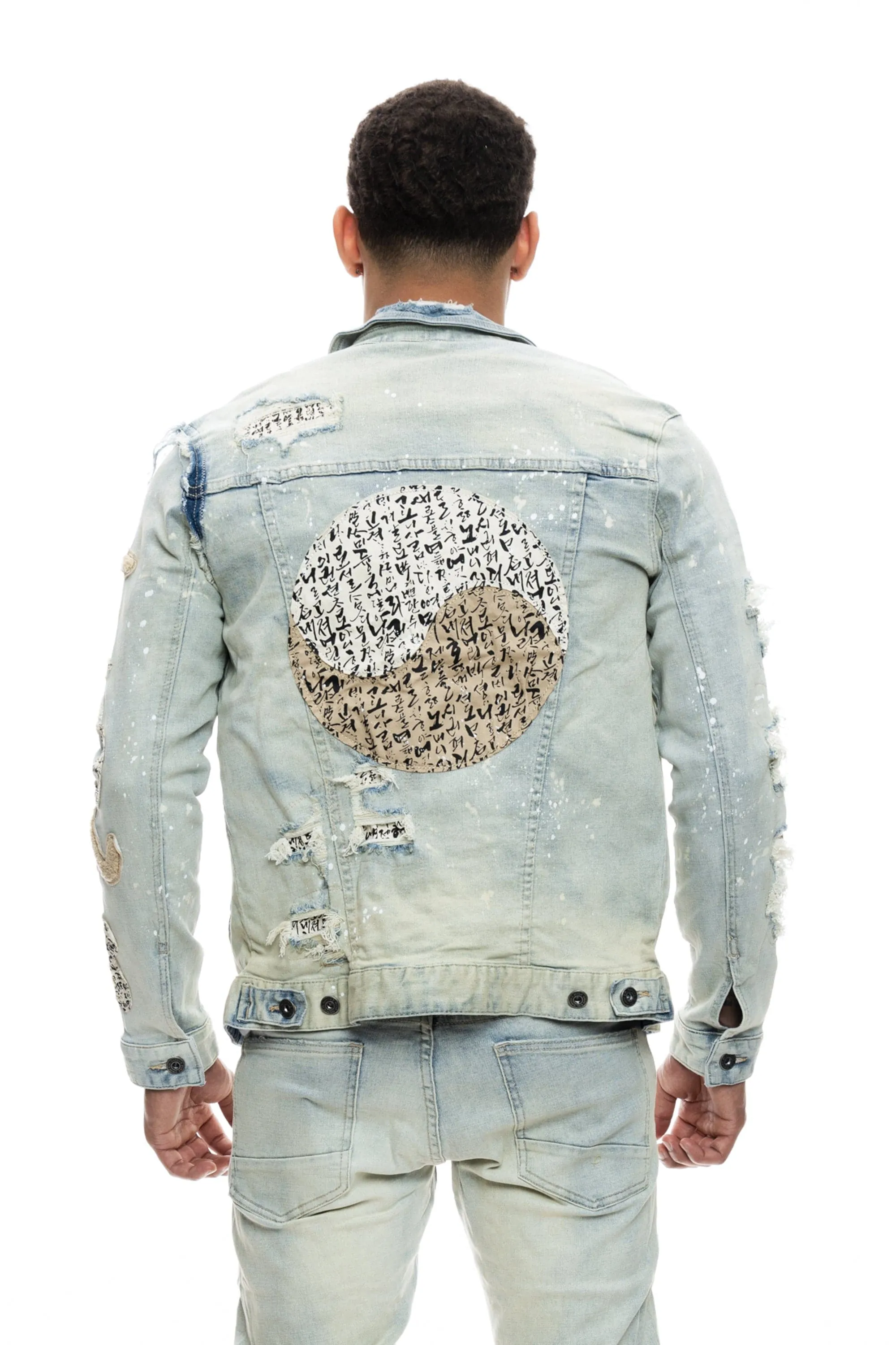 Doodle  Jean Jacket - Ombre Blue