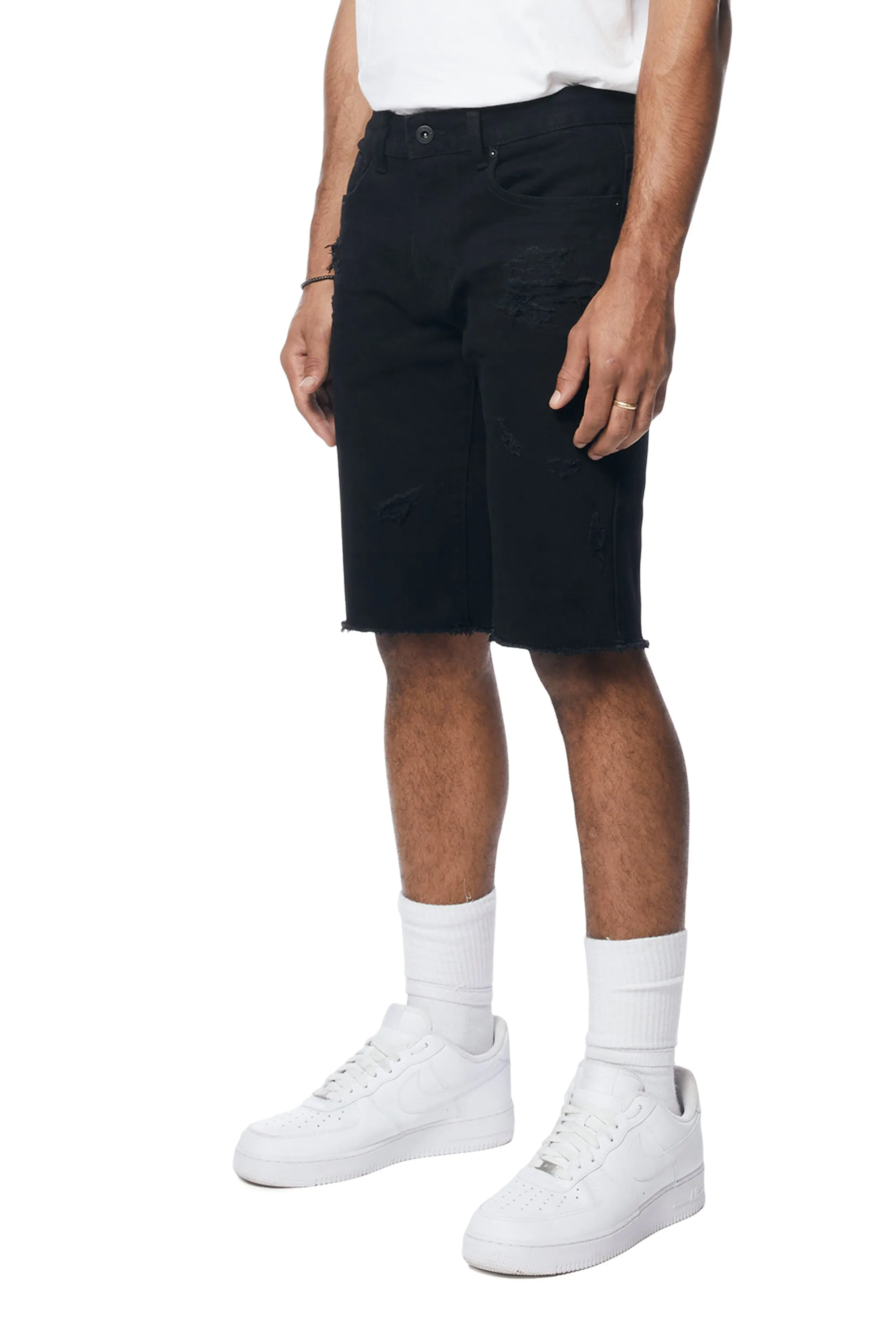 Essential Jean Shorts - Jet Black