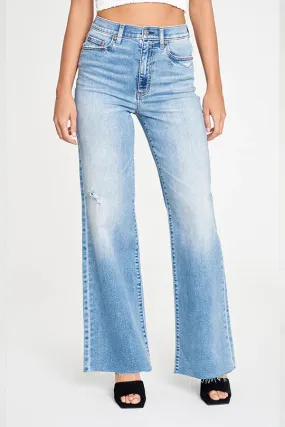 Far Out High Rise Wide Leg Jean