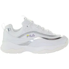 Fila Ray LM Womens White Trainers