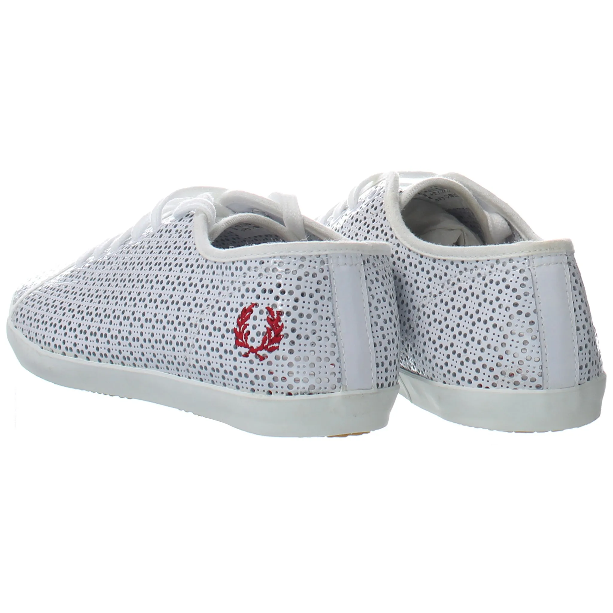 Fred Perry Phoenix Womens White Plimsolls