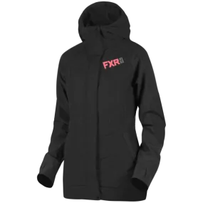 FXR Alloy Womens Jacket Black Coral