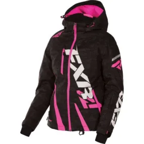 FXR Boost Womens Jacket Black/Digi/Fuch