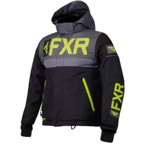 FXR Helium Kids Jacket Black/Char/Grey