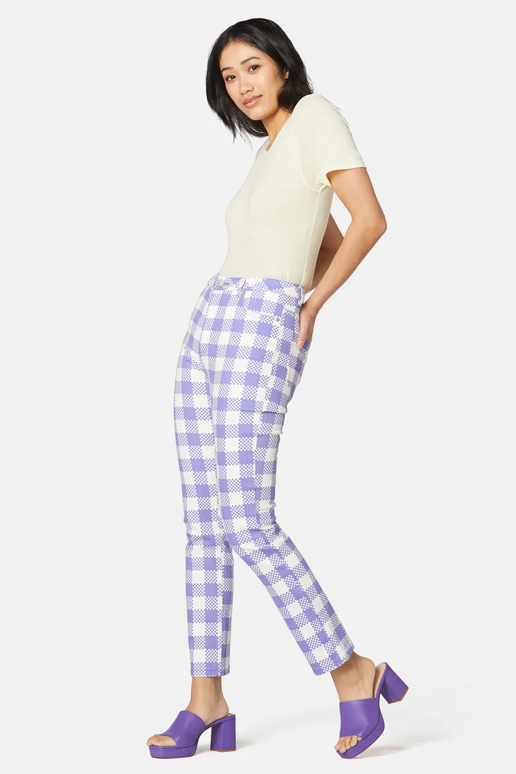 Gingham Glow Jean