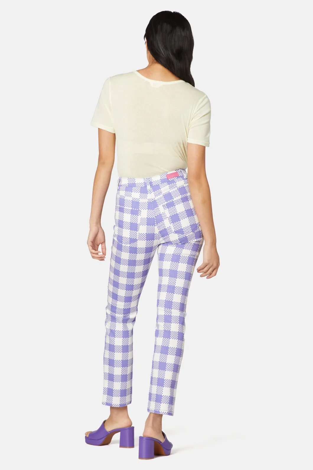 Gingham Glow Jean