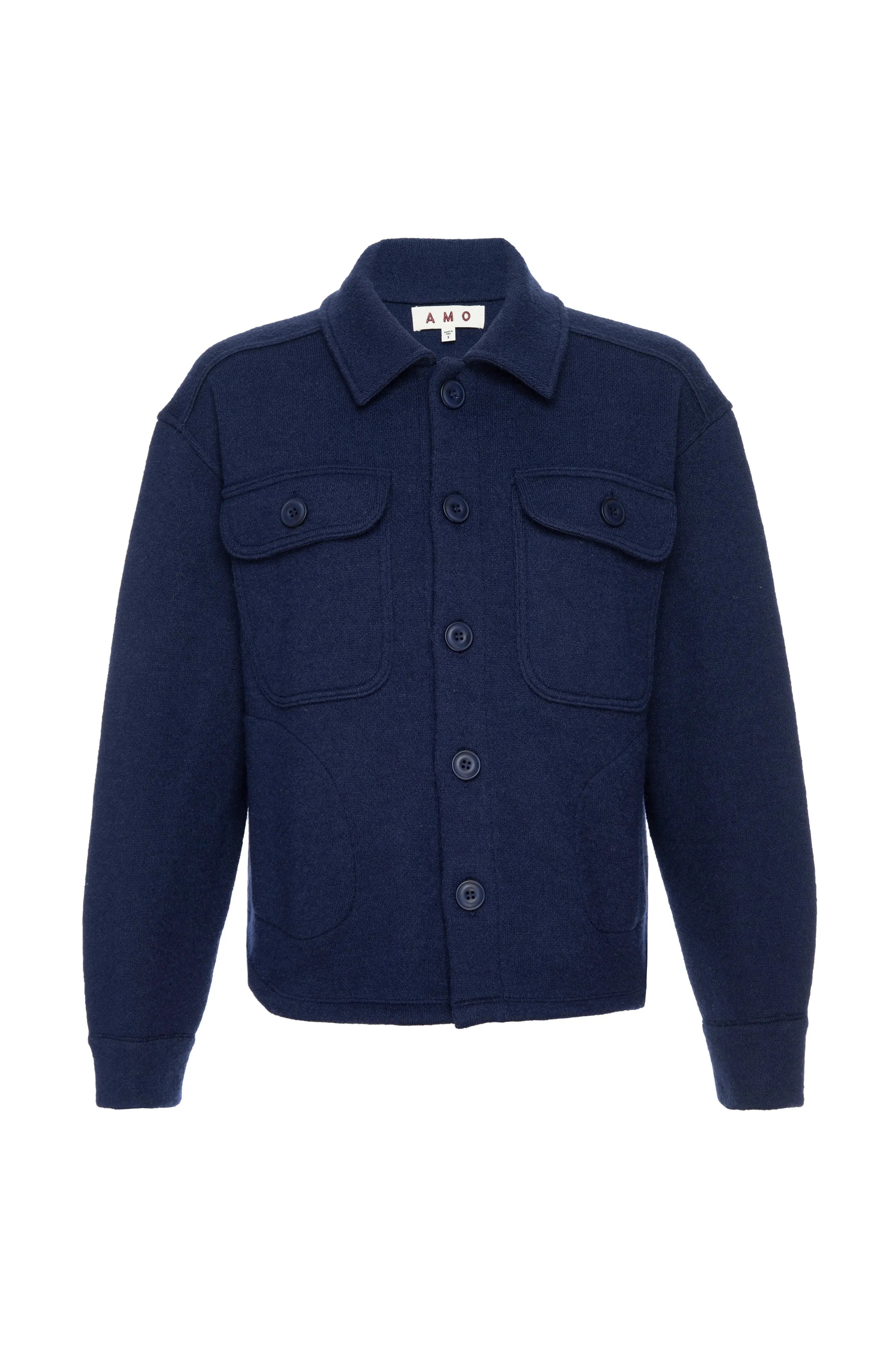 Halle Shirt Jacket - Neptune Blue