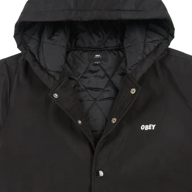 JACKET OBEY SINGFORD STADIUM II BLACK