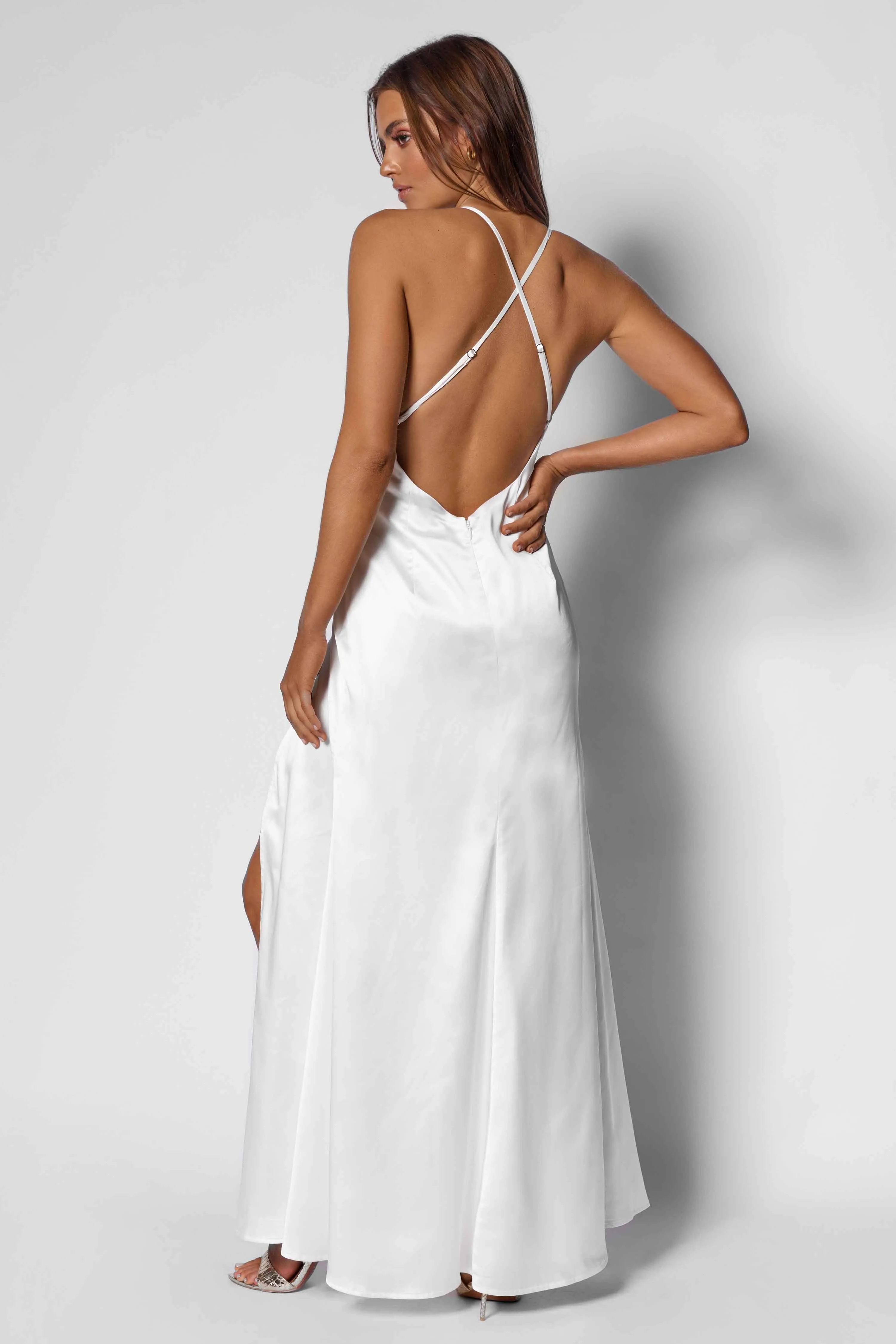 Jean Gown - White