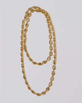 Jean Paris Zodiac Anchor Chain Necklace