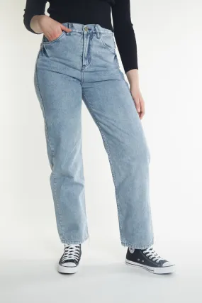 Jean Vulk Baggy Soren Vintage Blue - Trendy Loose-Fit Denim Pants for a Casual Chic Look