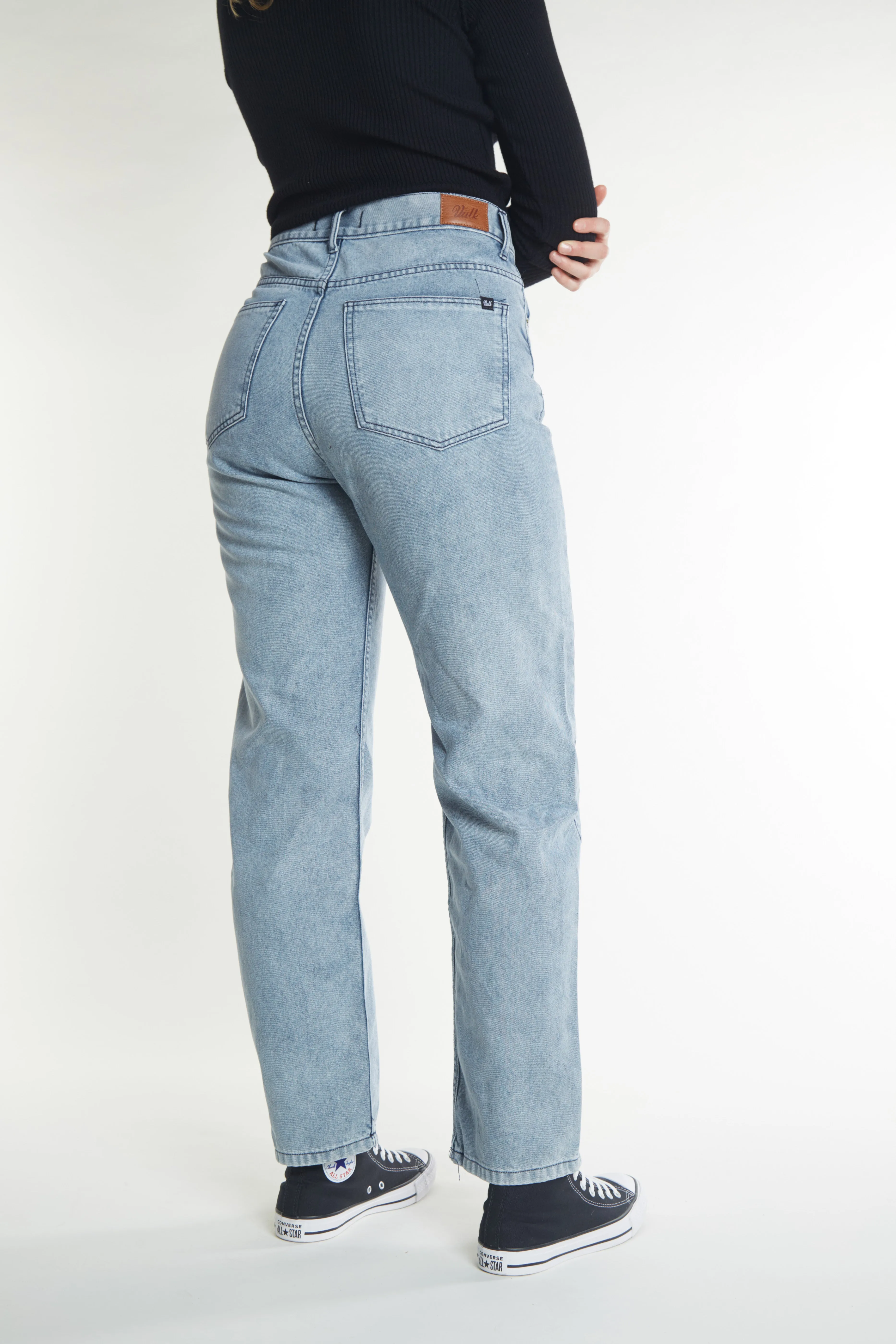 Jean Vulk Baggy Soren Vintage Blue - Trendy Loose-Fit Denim Pants for a Casual Chic Look