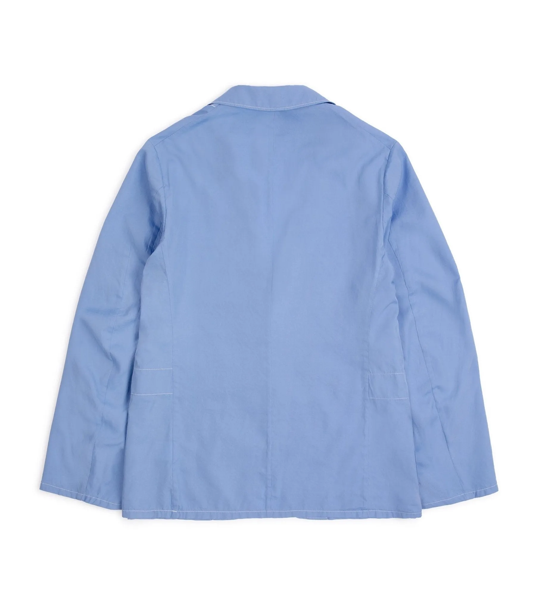 Kaptain Sunshine Cotton Silk Easy Jacket: Blue