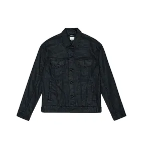 Ksubi Mens Oh G Black Grease Jacket