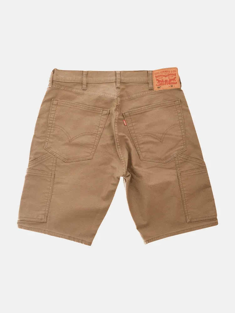 Levis 505 Workwear Utility Shorts - Ermine Canvas