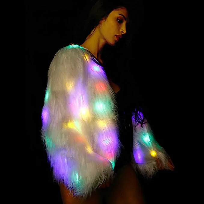 Light-up Fur Jacket