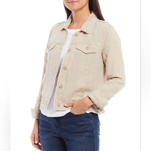 Linen Classic Jean Jacket Style