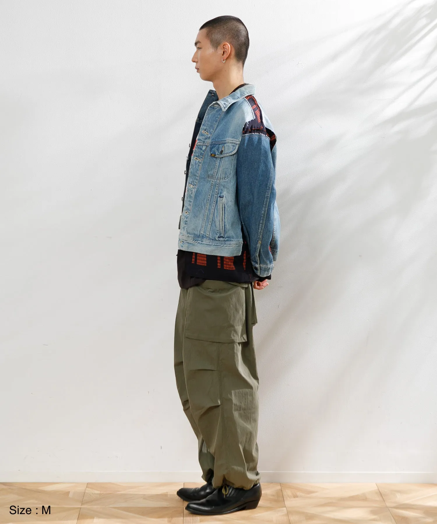 【MEN】NEEDLES Jean Jacket-> Coverd Jacket