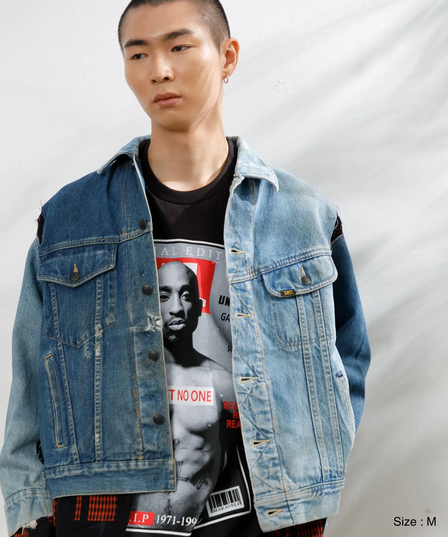 【MEN】NEEDLES Jean Jacket-> Coverd Jacket