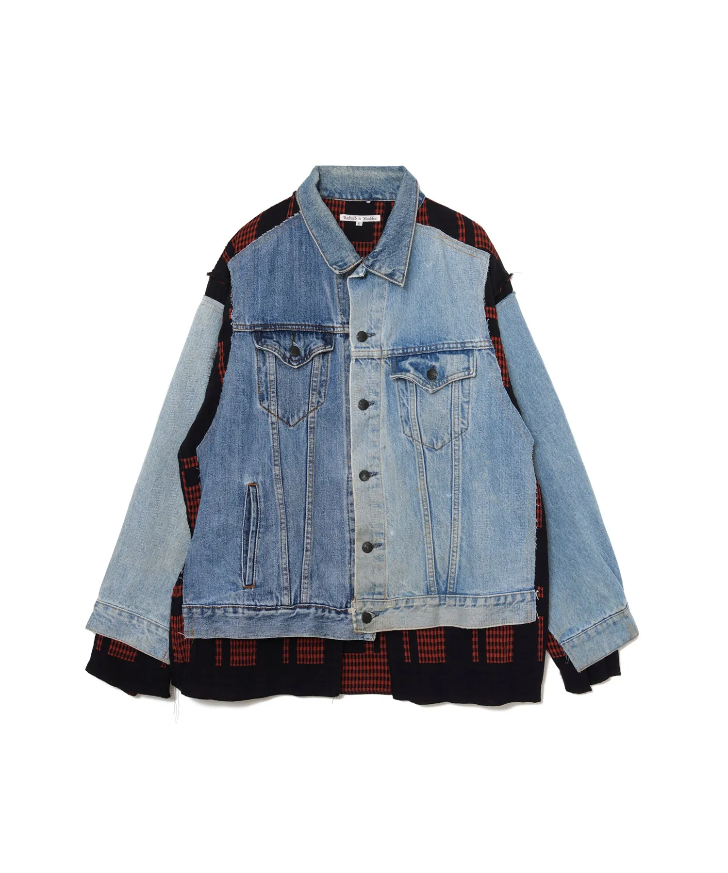 【MEN】NEEDLES Jean Jacket-> Coverd Jacket