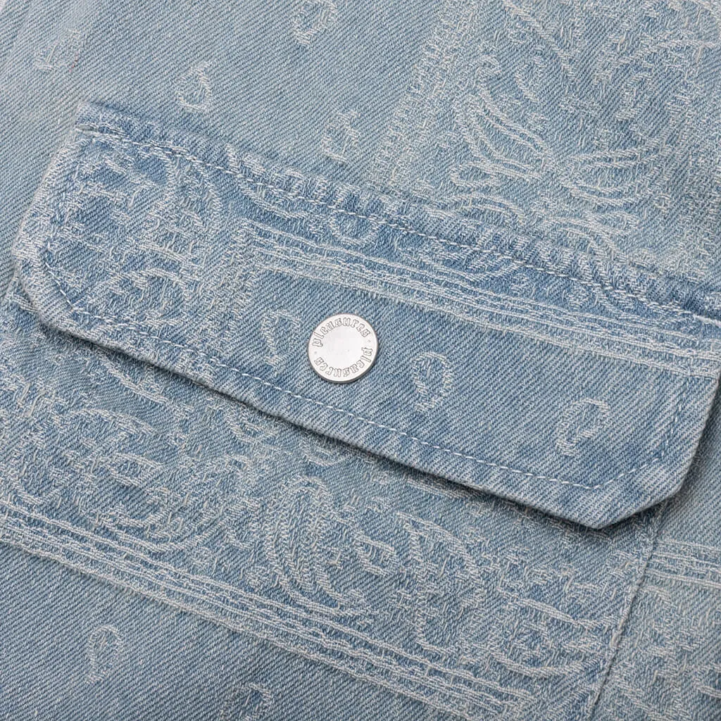 Merit Denim Work Jacket - Light Blue